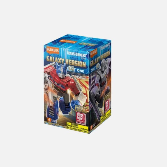 Blokees Transformers Galaxy Ver 5 Blind Box Mini Mini Model Blind Box One Figure - Picture 1 of 2